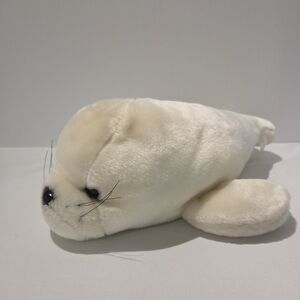 Sea World White Seal Pup Plush Stuffed Animal 14”